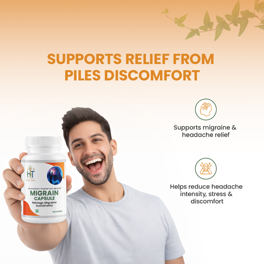 Hrishi Tatva Migraine Relief Capsules – 30