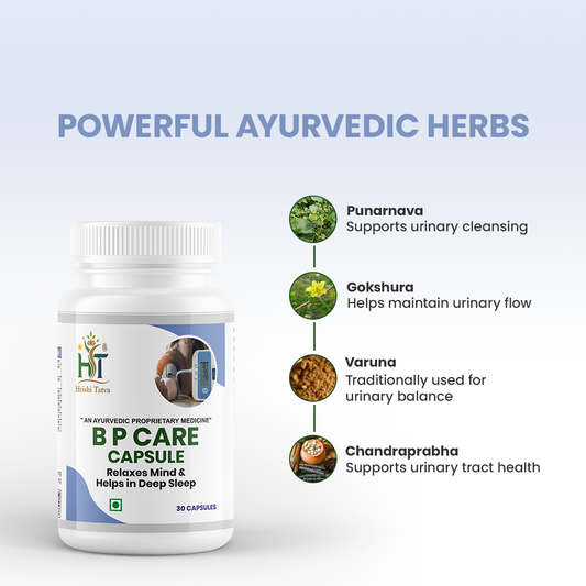 Hrishi Tatva BP Control Ayurvedic Capsules – 30