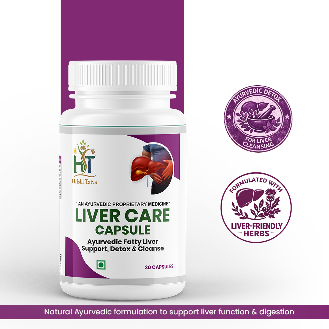 Hrishi Tatva Liver Care Capsules – 30 Capsules