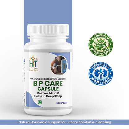 Hrishi Tatva BP Control Ayurvedic Capsules – 30