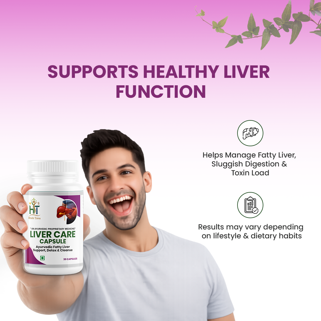 Hrishi Tatva Liver Care Capsules – 30 Capsules