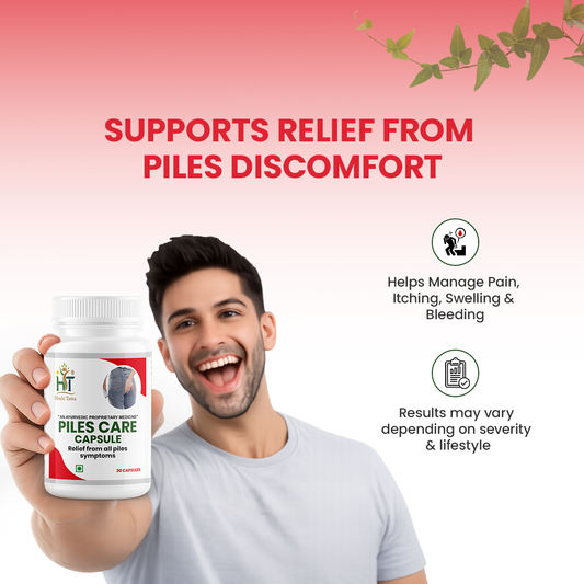 Hrishi Tatva Piles Care Capsules – 30 Capsules