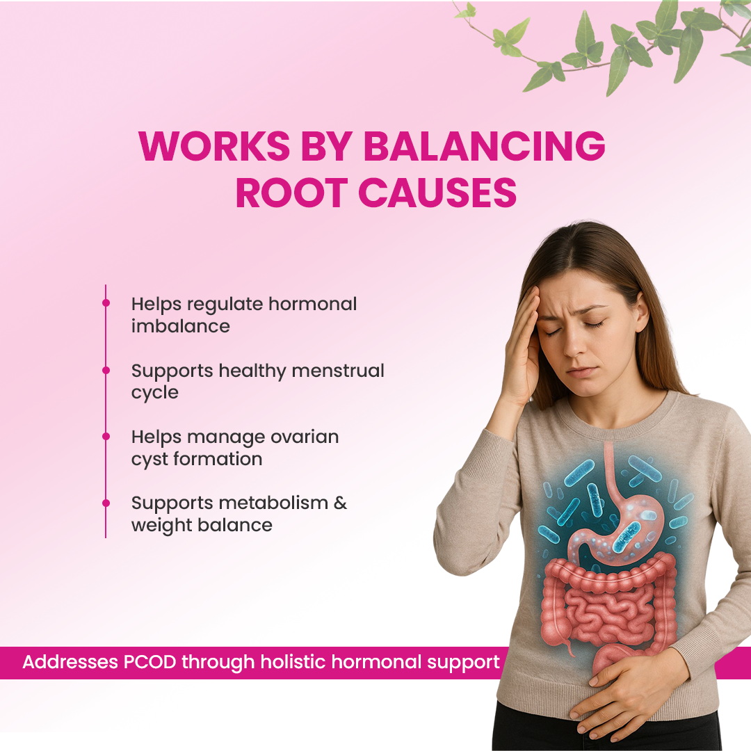 Hrishi Tatva PCOD Balance Capsules – 30 Capsules