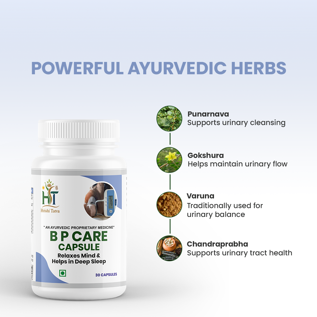 Hrishi Tatva BP Control Ayurvedic Capsules – 30