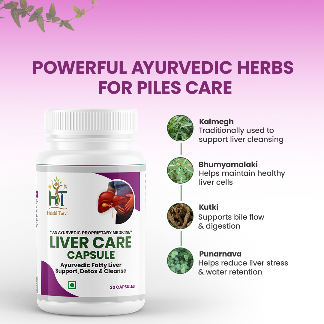 Hrishi Tatva Liver Care Capsules – 30 Capsules