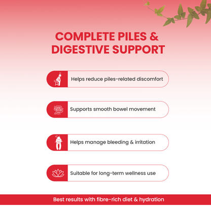 Hrishi Tatva Piles Care Capsules – 30 Capsules
