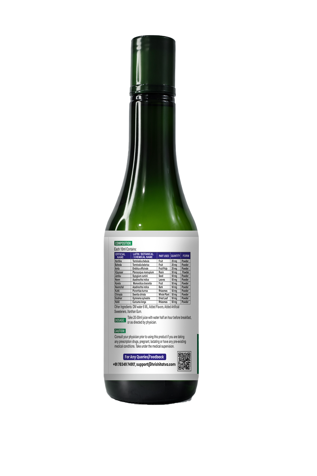 Hrishi Tatva Diabetic Care Juice – 500 ml
