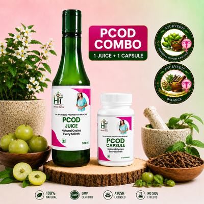 Hrishi Tatva PCOD Combo – 1 Juice + 1 Capsule