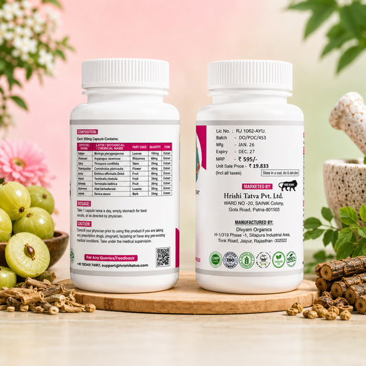 Hrishi Tatva PCOD Balance Capsules – 30 Capsules